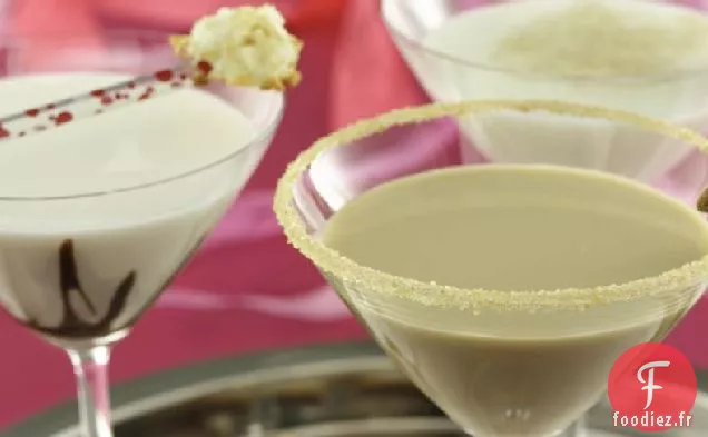 Cocktail de Biscuits Macarons à la Noix De Coco