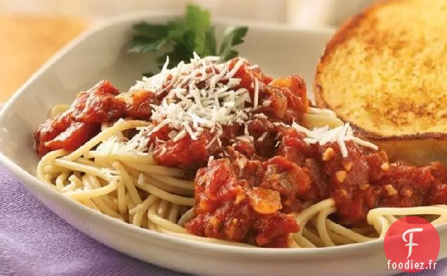Sauce Marinara aux Spaghettis