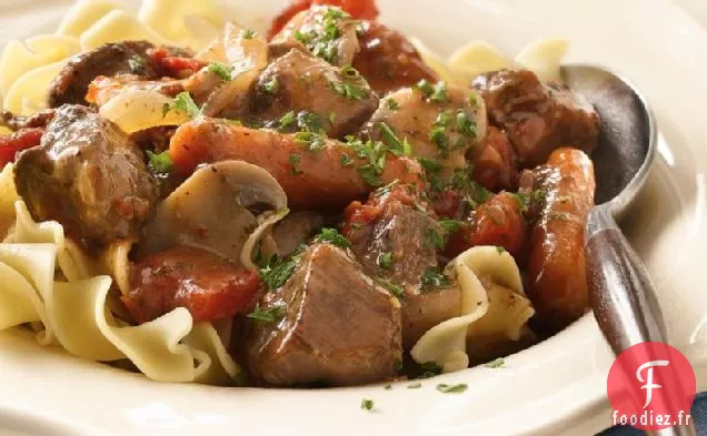 Ragoût de Bœuf Français à la Mijoteuse
