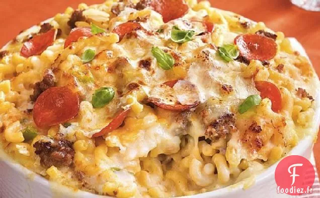 Pizza Macaroni au Fromage