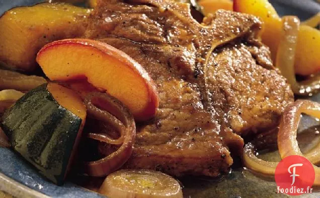 Porc aux Pommes et à la Courge