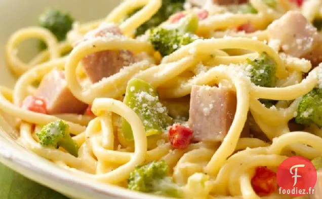 Tetrazzini Au Jambon Brocoli