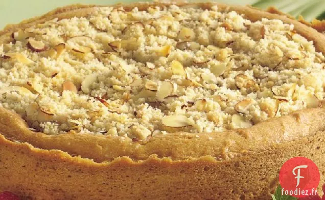 Gâteau au Café au Fromage à la Crème aux Framboises