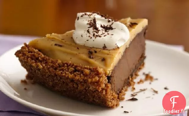 Tarte au Pudding au Beurre d'Arachide Au Chocolat Double Sans Gluten