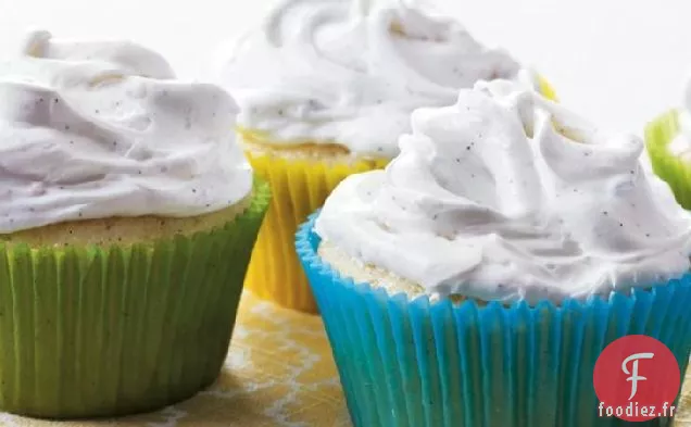 Cupcakes aux Gousses de Vanille