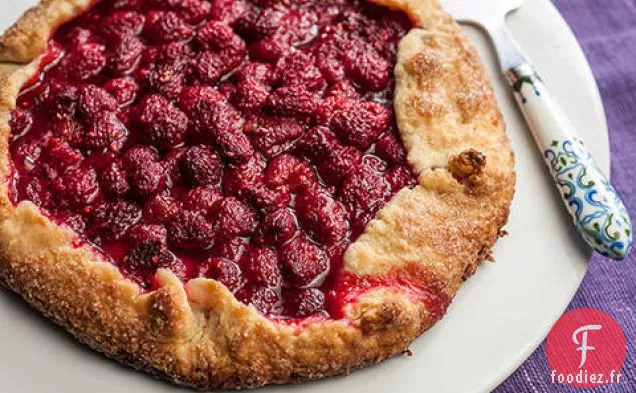 Tarte aux Framboises Facile