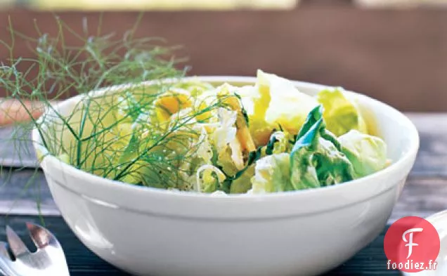 Salade de Laitue au Beurre et aux Herbes