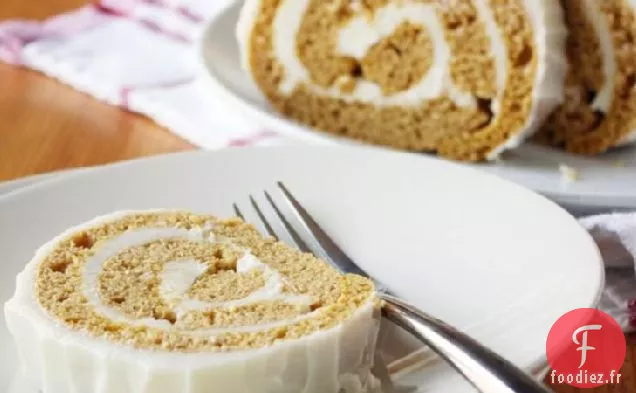 Rouleau de Citrouille à la Vanille Bourbon