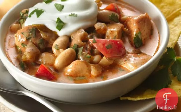 Chili au Poulet Blanc Salé