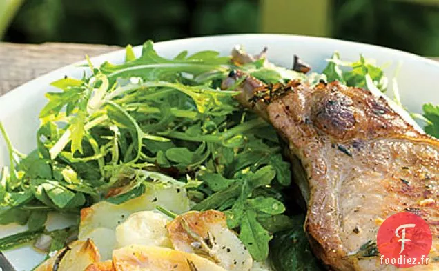 Salade Facile de Laitue et d'Herbes