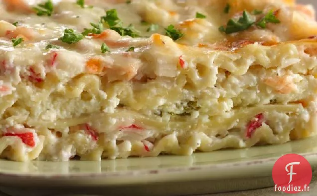 Lasagnes Crémeuses aux Fruits de Mer