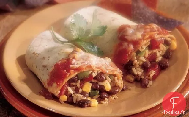 Rouleaux de Riz et de Haricots