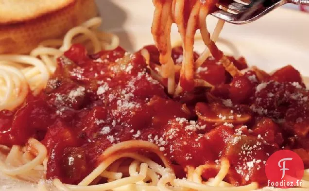 Sauce à Spaghetti Aux Légumes à la Mijoteuse
