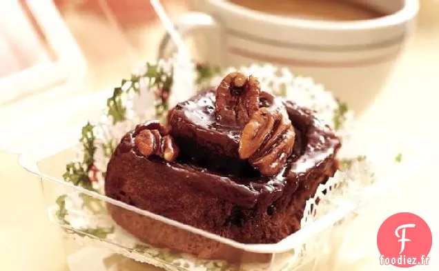 Brioches Collantes au Chocolat pour Machine à Pain