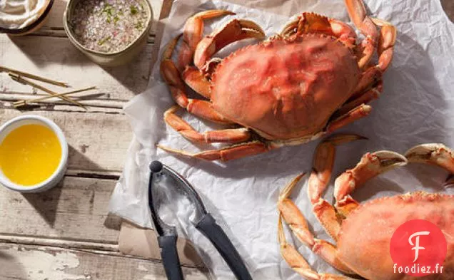 Crabe Dormeur Cuit à la Vapeur de Base