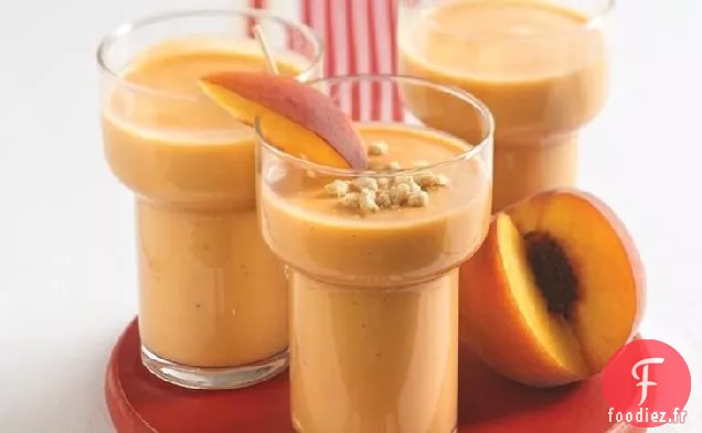 Smoothies au Miel et aux Pêches