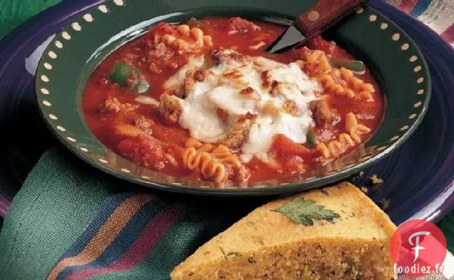 Soupe de Lasagnes au Fromage