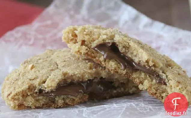 Biscuits au Beurre d'Arachide - Chocolat - Bretzel