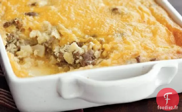 Casserole de Petit-déjeuner Brune au Hachis
