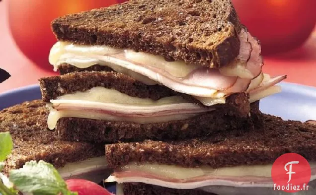 Sandwichs Cordon Bleu Grillés
