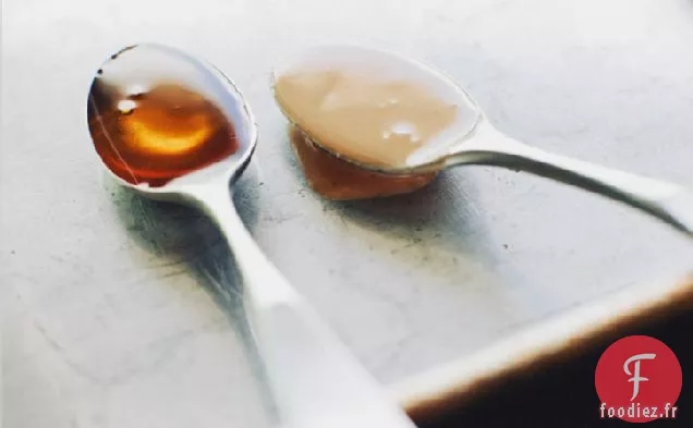 Salade De Laitue Au Beurre Avec Vinaigrette Au Tahini Et au miel