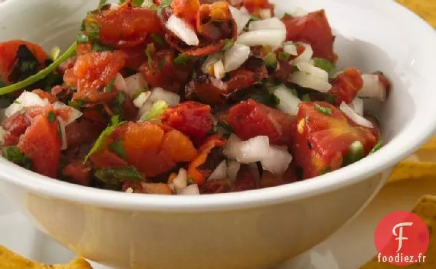 Salsa à la Coriandre et au Citron Vert