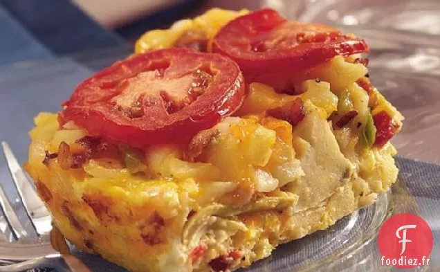 Cuisson aux Pommes de Terre aux Artichauts et au Bacon