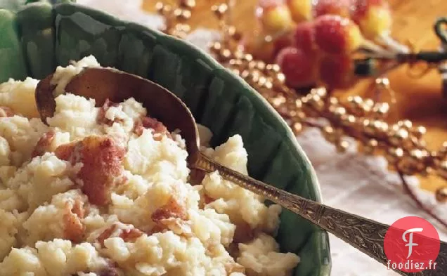 Pommes de Terre Rouges écrasées au Fromage Gorgonzola