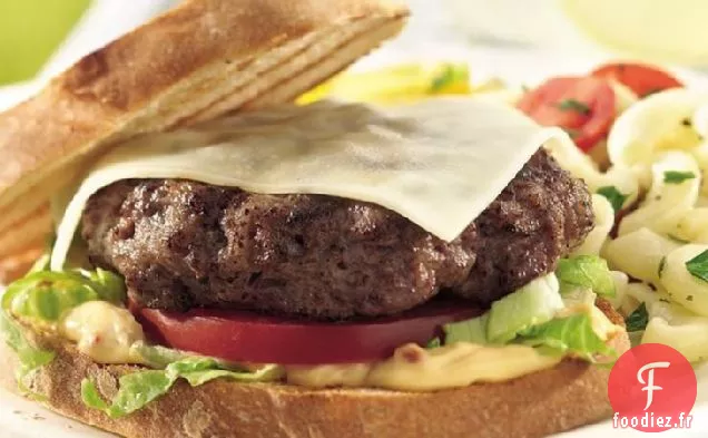 Burgers de Saucisses Italiennes Grillées