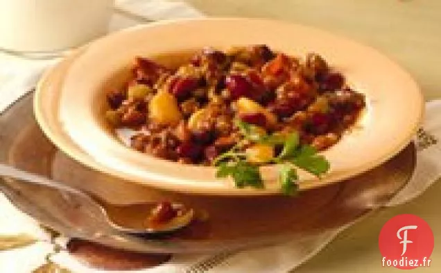 Dîner au Bœuf et aux Haricots
