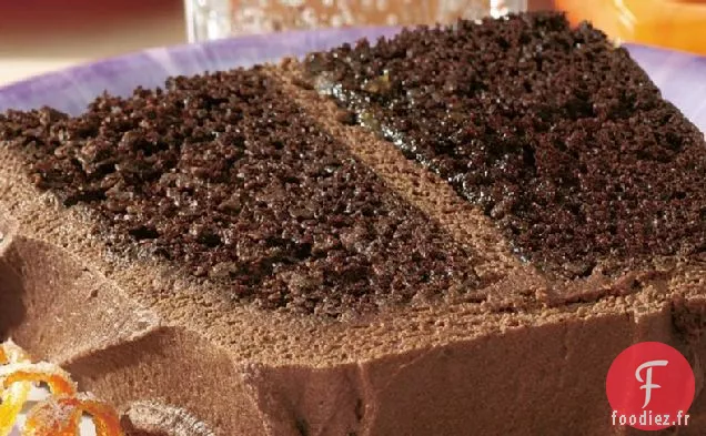 Gâteau Orange - Moka - Chocolat