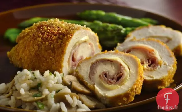 Cordon De Poulet Au Four Bleu
