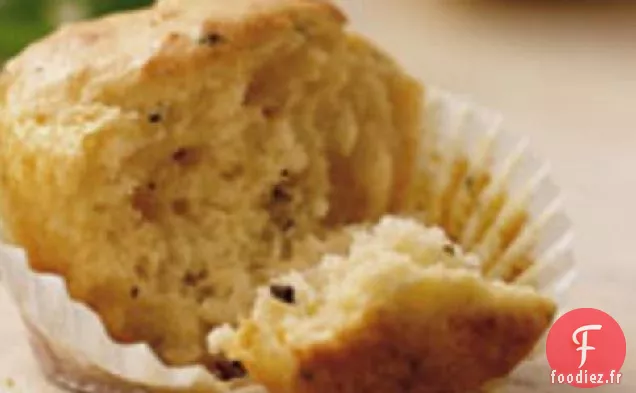 Muffins au Citron et aux Herbes