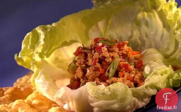 Tasses de Laitue au Poulet