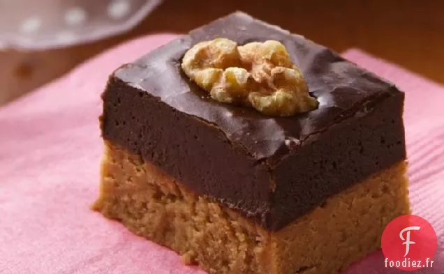 Caramel - Fudge en couches de Chocolat