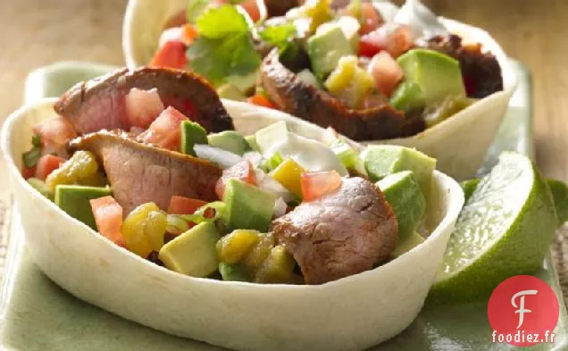 Tacos Moelleux au Steak et à l'Avocat Stand 'N Stuff™