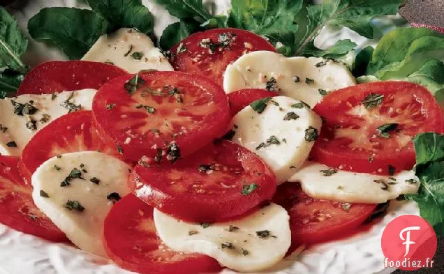 Salade de Mozzarella et Tomates Fraîches
