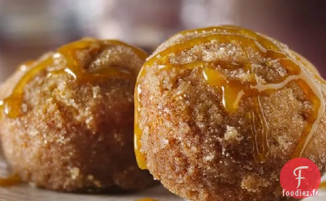 Muffins de Petit Déjeuner Français au Caramel et aux Épices