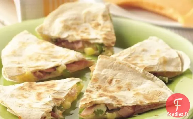 Quesadillas Hawaïennes