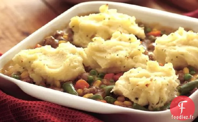 Purée de Pommes de Terre et Casserole de Saucisses