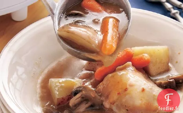 Ragoût de Poulet à la Mijoteuse