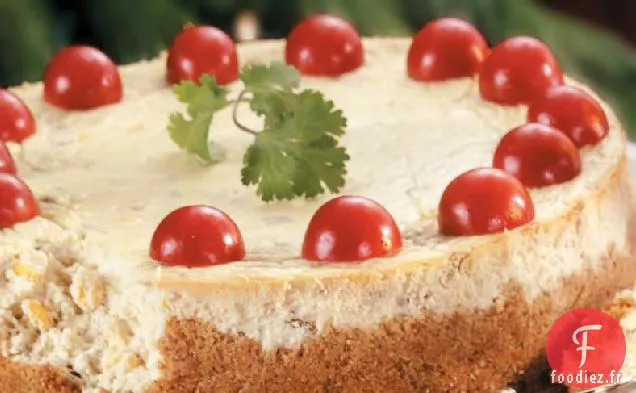 Gâteau au Fromage au Chili Vert