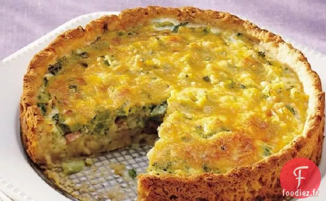 Torta au Jambon et au Cheddar