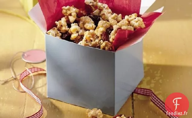 Maïs Caramel aux Canneberges et Chocolat Blanc