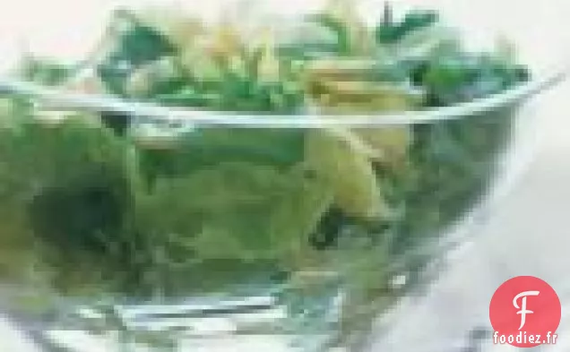 Salade De Laitue Bibb Et Herbes Avec Vinaigrette