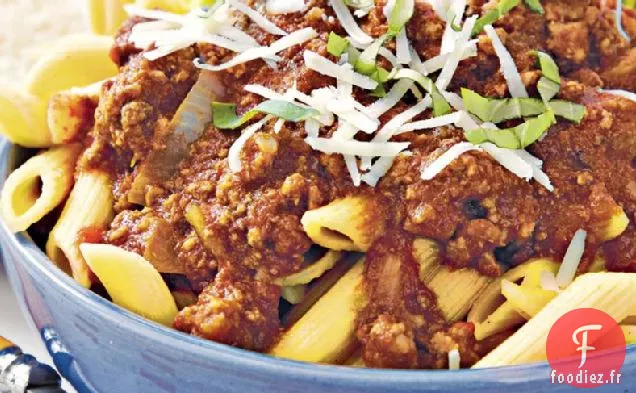 Ragoût de Bœuf à la Mijoteuse avec Penne