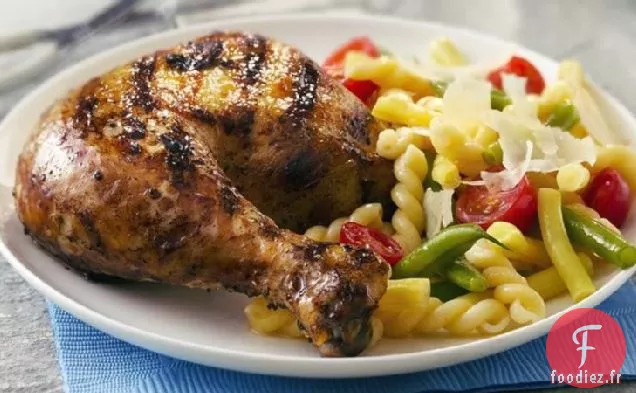 Poulet au Beurre Grillé à l'Ail, au Citron et au Poivre