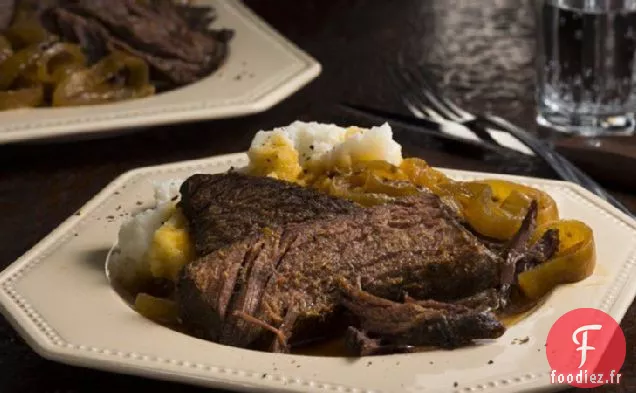 Rôti à l'Oignon Caramélisé à la Mijoteuse