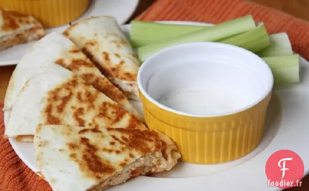 Quesadillas au Poulet Buffalo