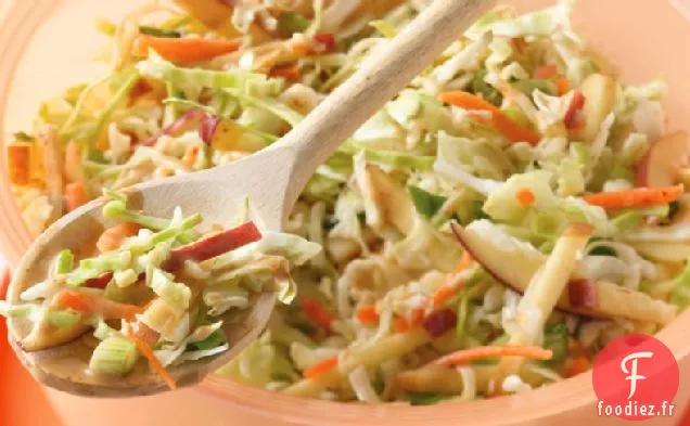 Salade de chou Miel-Moutarde aux Pommes